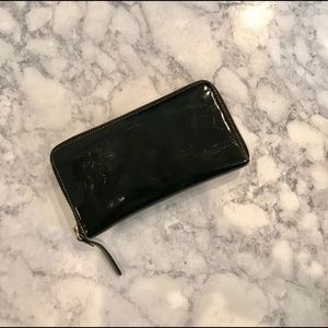 Kate Spade Patent Black Wallet